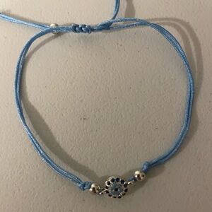 Evil Eye bracelet, cord bracelet, boho jewelry, women’s jewelry, bracelet